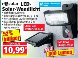 Norma eZsolar LED-Solar-Wandlicht Angebot