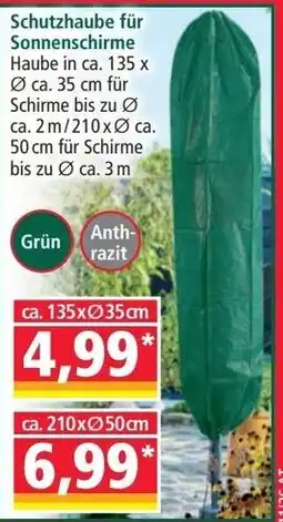 Norma Schutzhaube für Sonnenschirme Angebot
