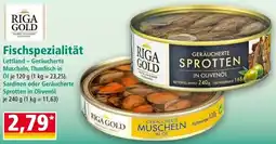 Norma Riga Gold Geräucherte Muscheln in Öl Angebot