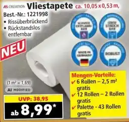Norma Vliestapete Angebot