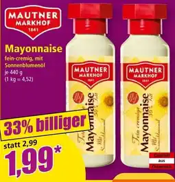 Norma Mautner Markhof Mayonnaise Angebot
