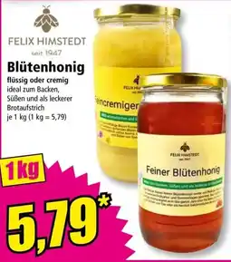 Norma Felix Himstedt Feiner Blütenhonig Angebot