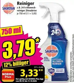 Norma Sagrotan Allzweck-reiniger Angebot