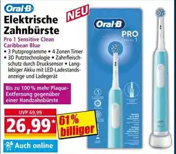 Norma Oral-B Elektrische Zahnbürste Angebot