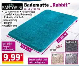 Norma SANTOSINI Badematte "Rabbit" Angebot