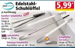 Norma badkomfort Edelstahl-Schuhlöffel Angebot