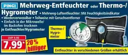 Norma Mehrweg-Entfeuchter oder Thermo-/Hygrometer Angebot