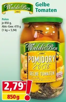 Norma WaldiBen Gelbe Tomaten Angebot