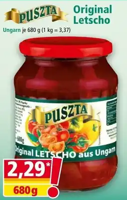 Norma Pusza Original Letscho Angebot