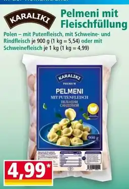 Norma KARALIKI Pelmeni mit Fleischfüllung Angebot
