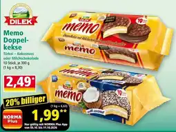 Norma Memo Doppelkekse Angebot