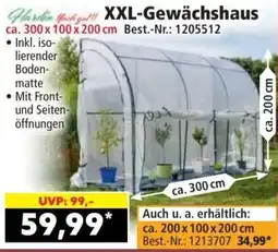 Norma XXL-Gewächshaus Angebot