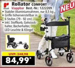 Norma Rollator COMFORT klappbar Angebot