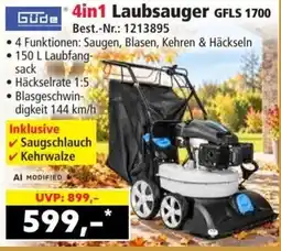 Norma Güde 4in1 Laubsauger GFLS 1700 Angebot