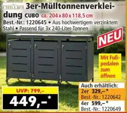 Norma Chillroi 3er-Mülltonnenverkleidung cubo Angebot