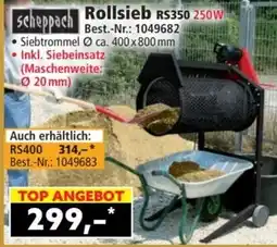 Norma scheppach Rollsieb RS350 Angebot