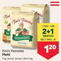MPreis Fini's Feinstes Mehl Angebot