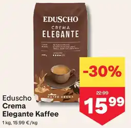 MPreis Eduscho Crema Elegante Kaffee Angebot