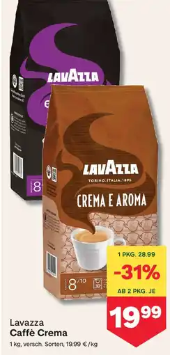 MPreis Lavazza Caffè Crema Angebot