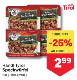 MPreis Handl Tyrol Speckwürfel Angebot