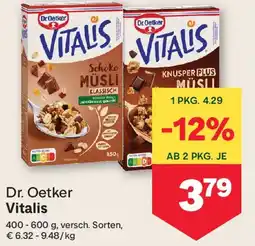 MPreis Dr. Oetker Vitalis Angebot