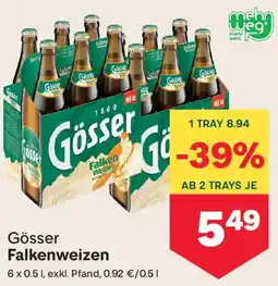 MPreis Gösser Falkenweizen Angebot