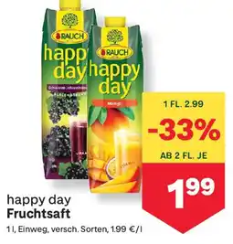 MPreis happy day Fruchtsaft Angebot
