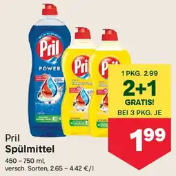 MPreis Pril Spülmittel Angebot