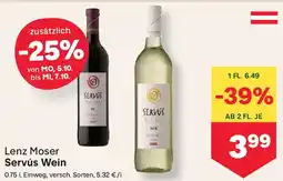 MPreis Lenz Moser Servús Wein Angebot