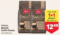 MPreis Melitta Barista Caffè Crema Angebot