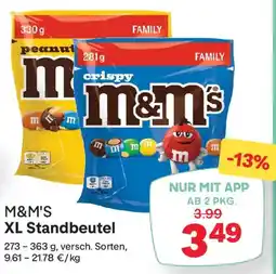 MPreis M&M'S XL Standbeutel Angebot