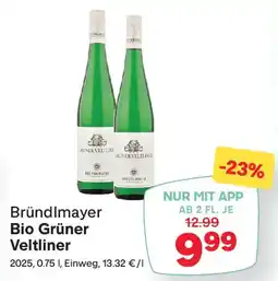 MPreis Bründlmayer Bio Grüner Veltliner Angebot
