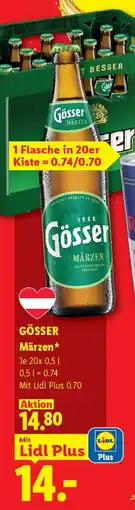 Lidl Gösser Märzen Angebot