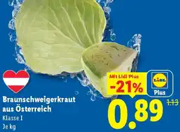 Lidl Braunschweigerkraut aus Österreich Angebot