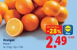 Lidl Orangen Klasse I Angebot