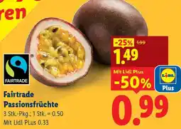 Lidl Fairtrade Passionsfrüchte Angebot