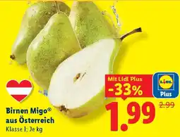 Lidl Birnen Migo® Angebot