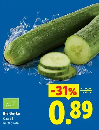 Lidl Bio Gurke Angebot