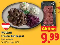Lidl Wüdian Frisches Reh Ragout Angebot