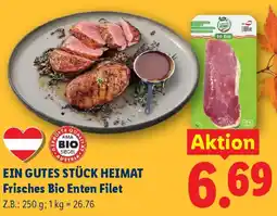 Lidl Frisches Bio Enten Filet Angebot