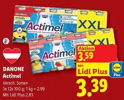 Lidl DANONE Actimel Angebot
