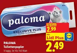 Lidl Paloma Toilettenpapier Angebot