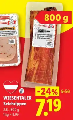 Lidl Wiesentaler Selchrrippen Angebot