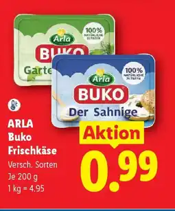 Lidl Arla Buko Frischkäse Angebot