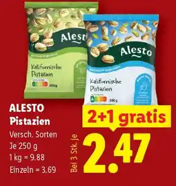 Lidl Alesto Pistazien Angebot
