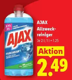 Lidl Ajax Allzweck-reiniger Angebot