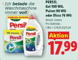 Lidl Persil Universal Aktiv Gel Angebot