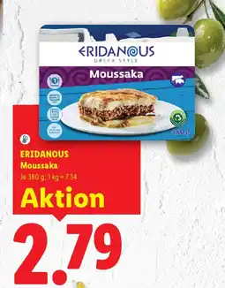 Lidl Eridanous Moussaka Angebot