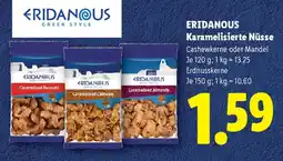 Lidl Eridanous Karamellisierte Nüsse Angebot