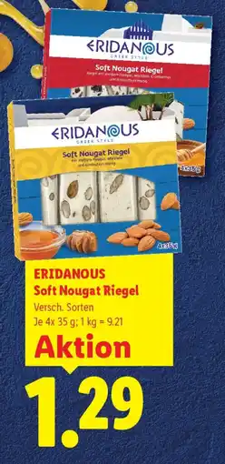 Lidl Eridanous Soft Nougat Riegel Angebot